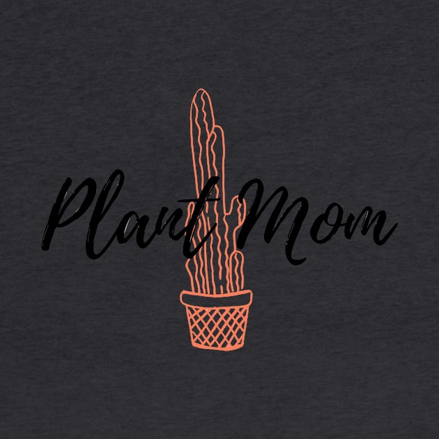 Plant Mom Cactus by Annalaven